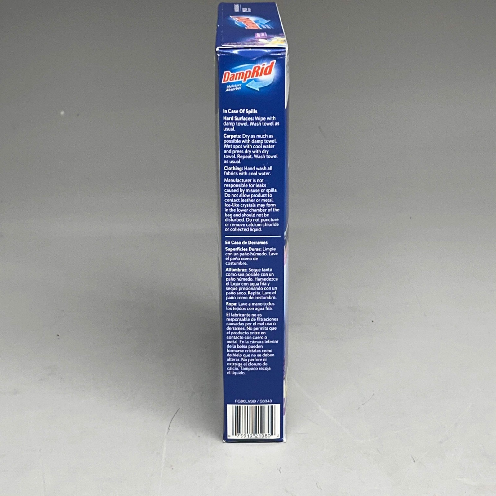 DAMPRID Lavender Vanilla Hanging Moisture Absorbers 1-PACK 15.4 oz FG80LVSB (New