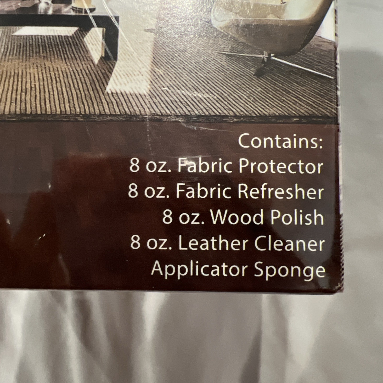 FCP Furniture Care Protection Kit Leather Fabric Wood Factory Sealed Box