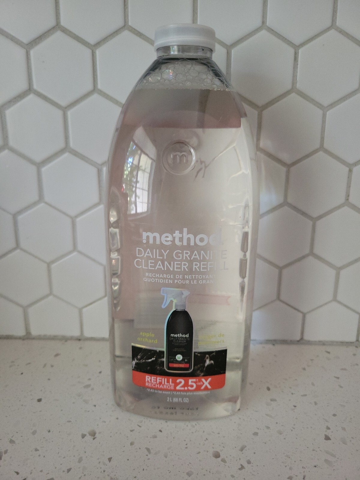 Method Daily Granite Cleaner, Apple Orchard 68 oz Refill