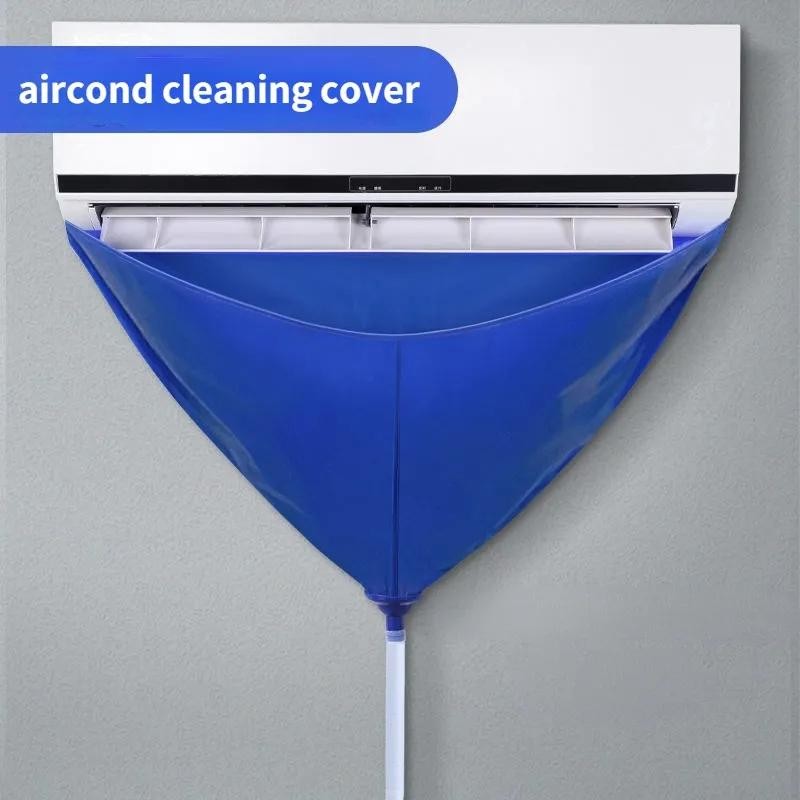 1–6pcs Ac Cleaning Kit Waterproof Wash Bag + Drain Pipe Summer Tool