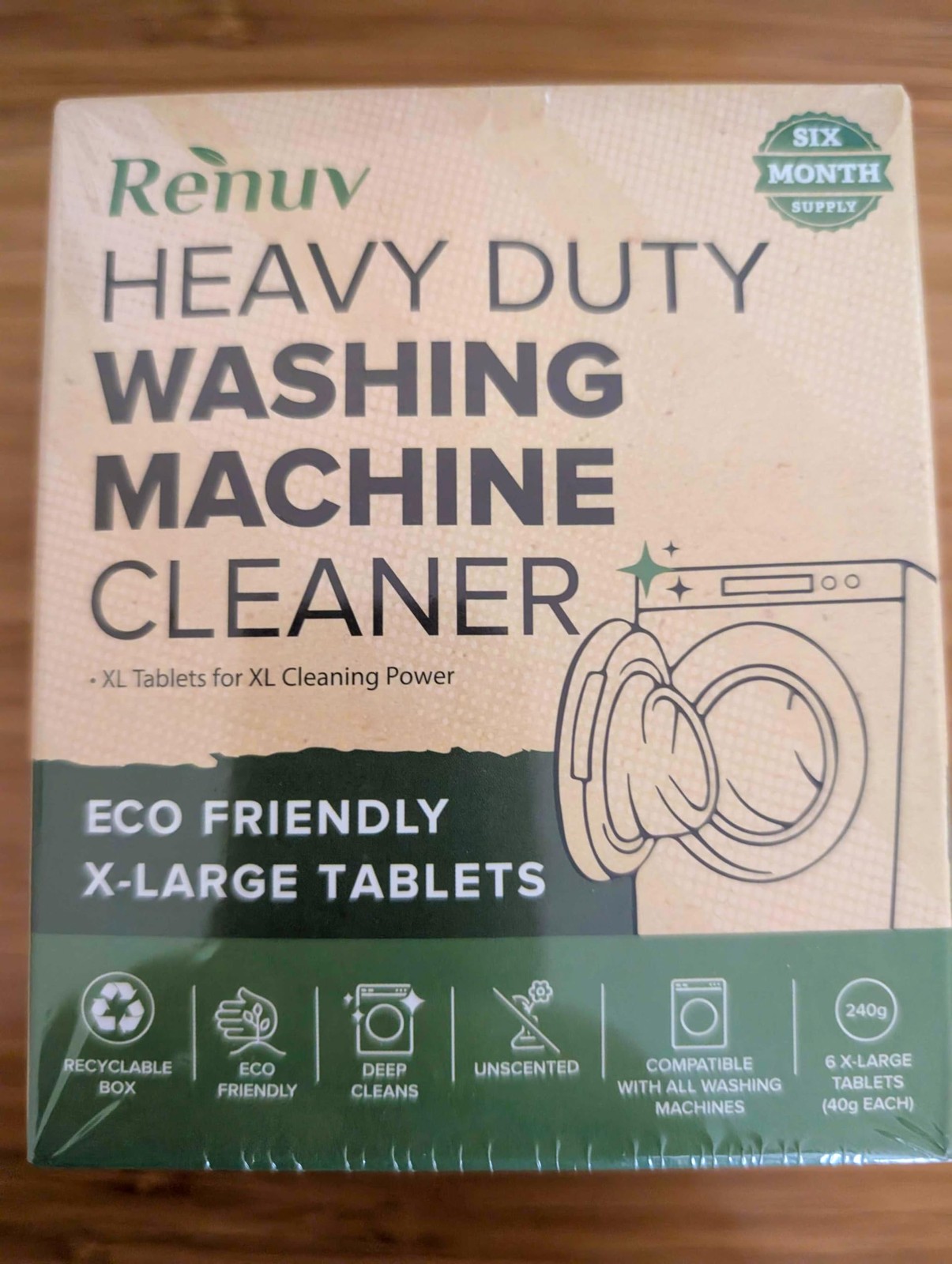 ® Heavy Duty Washing Machine Cleaner Descaler Tablets – for Front Load, Top L…