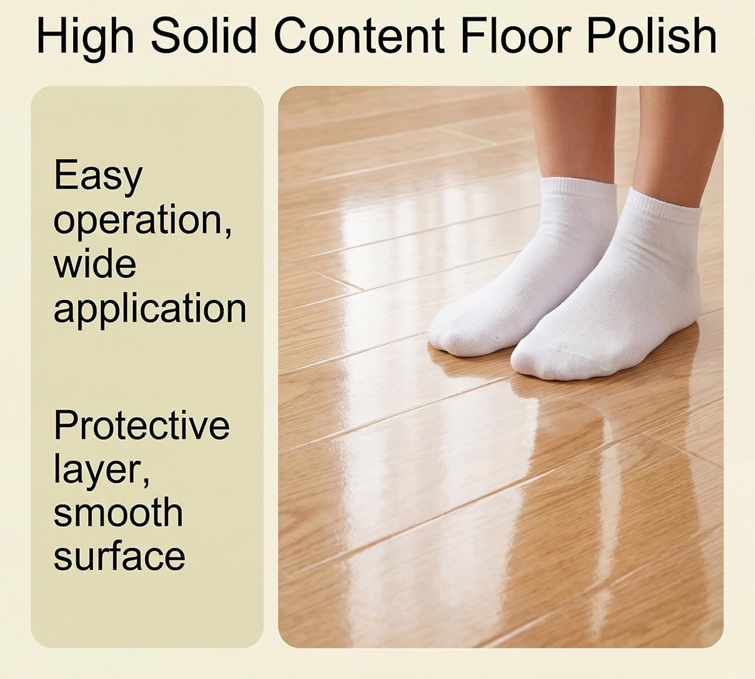 150ml Wood Floor Restorer Polishing Liquid, Renew & Shine Scratched Wooden Surfa