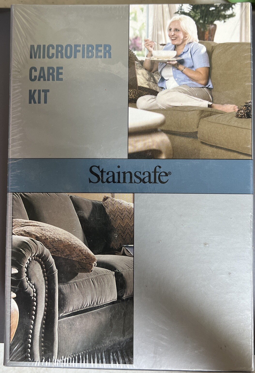 Stainsafe Microfiber Upholstery Care Kit Cleaning Stain Remover Sofa Couch Clean