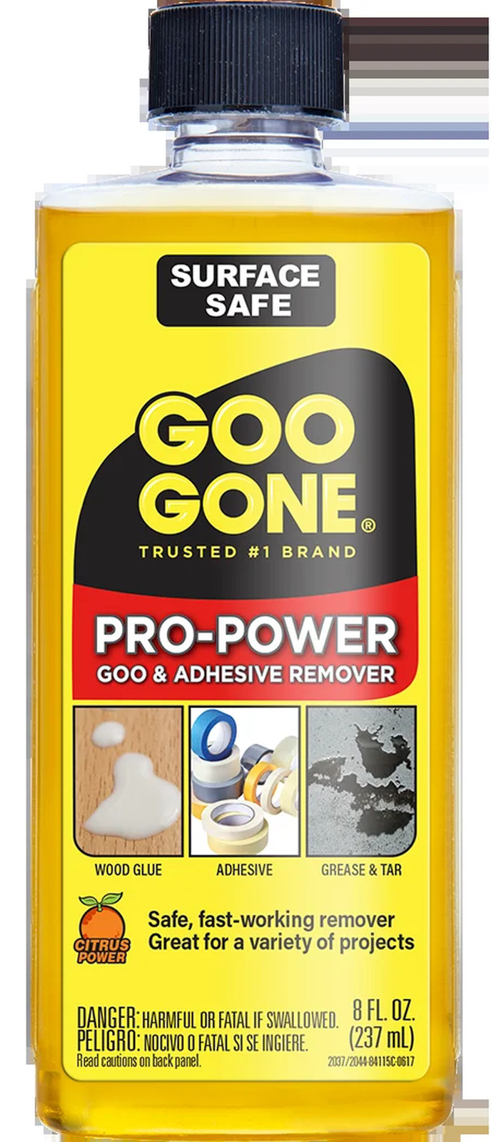 Pro-Power Goo and Adhesive Remover, 8 Ounce Bottle