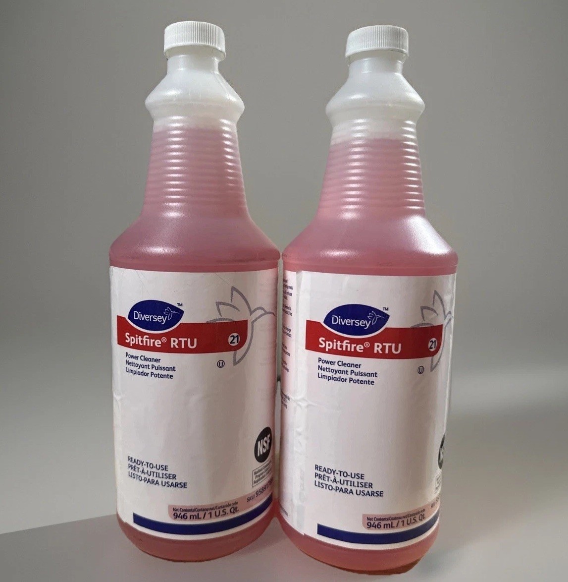 Diversey Spitfire RTU (21) Power Cleaner THREE PACK – 32 oz bottles