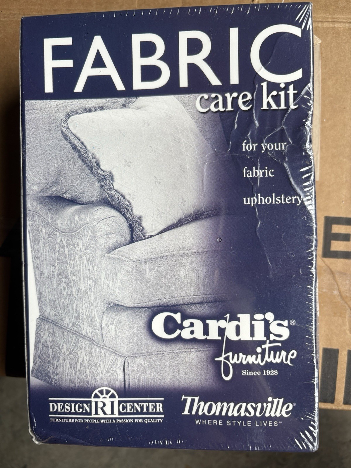 Furniture Upholstery Fabric Care Kit CARDI’S Exclusive Cleaner New Sealed