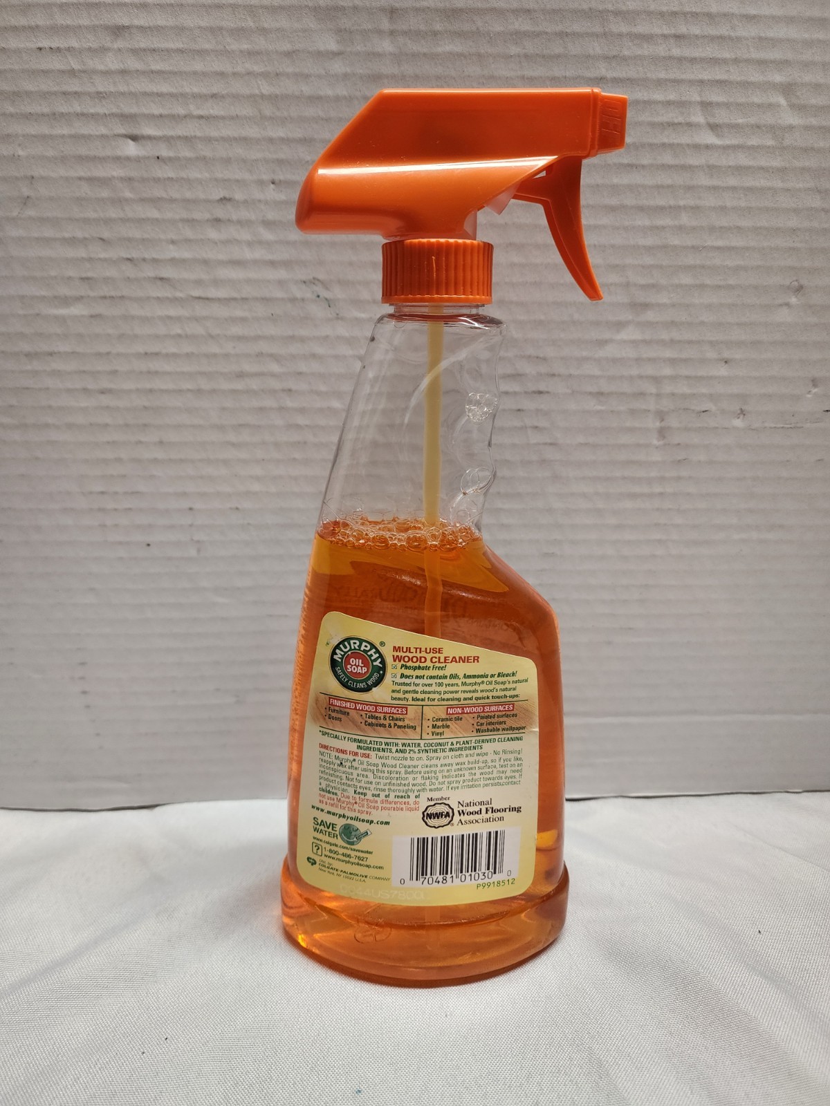 70% Full Murphy’s Oil Soap Clean & Shine Multi-Use Orange Wood Cleaner 22 oz