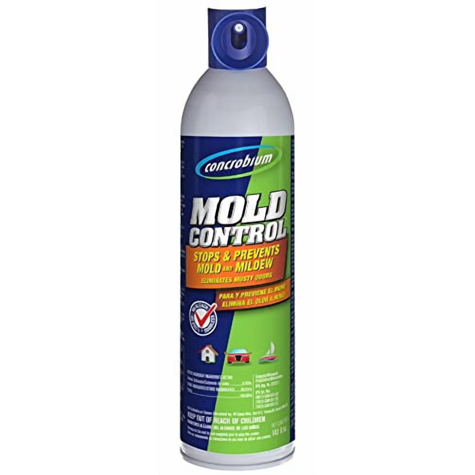 Instant Mold Mildew Stain Remover Multi-Surface Cleaner Fast Acting Spray 14.1oz