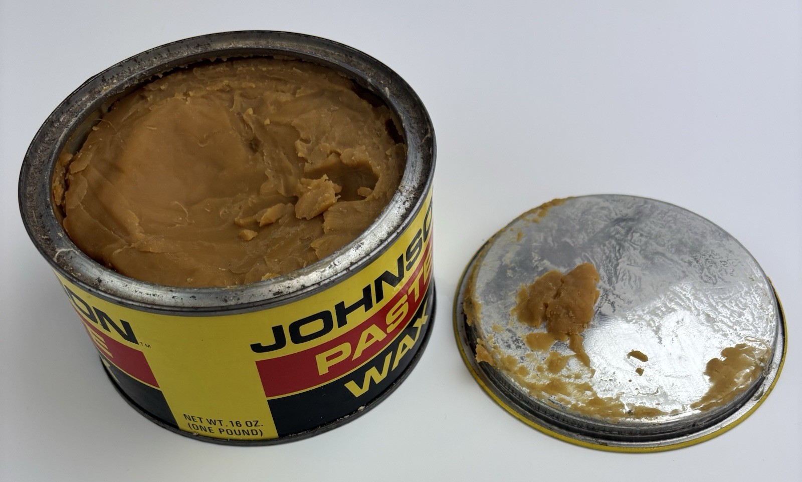SC Johnson Paste Wax 90% Full Original Formula 18.5 Oz DISCONTINUED Made In USA