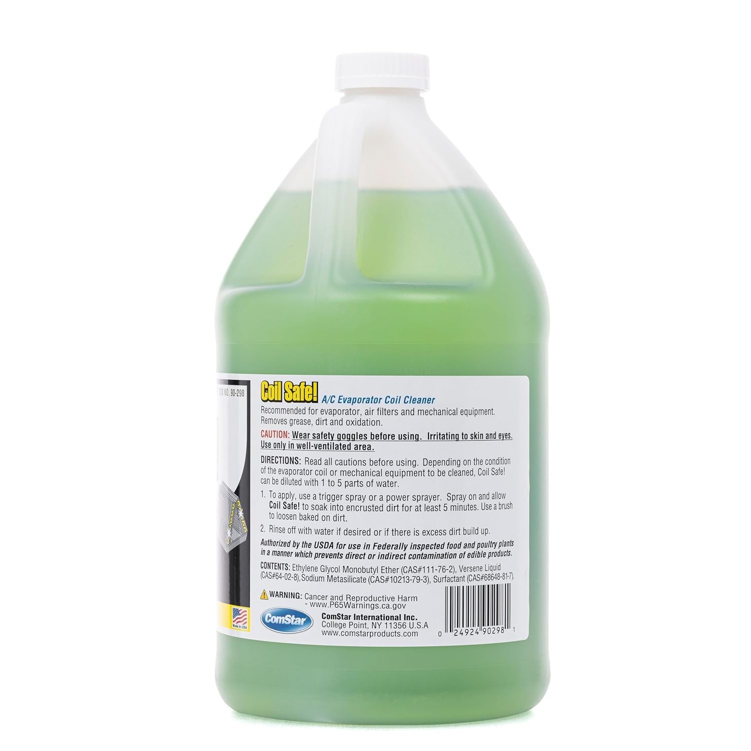 ComStar Coil Safe 1 Gal Evaporator Coil Cleaner for AC & Refrigeration Systems