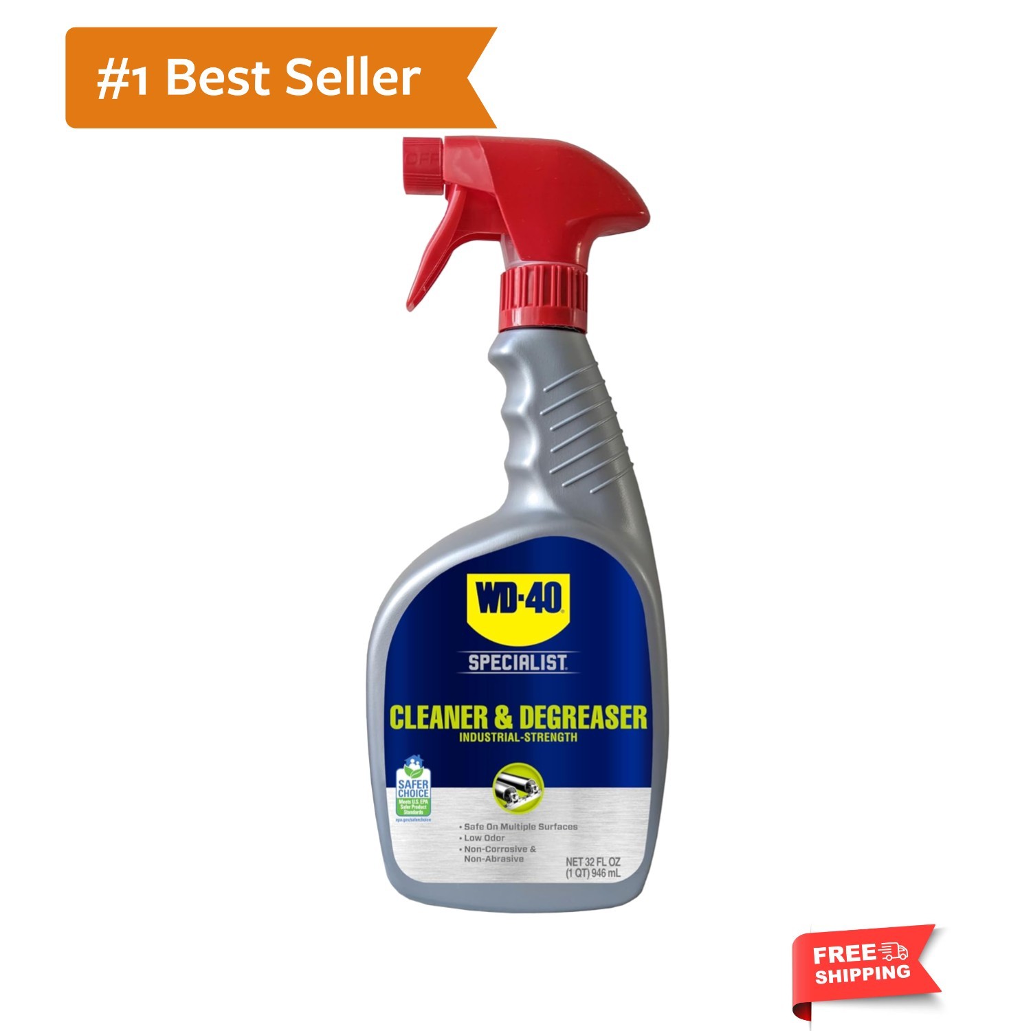 EPA Safer Choice Certified Multi-Surface Cleaner – 32 OZ for Powerful Degreasing