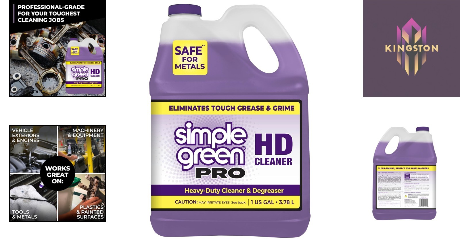 Pro HD Heavy Duty Cleaner Concentrate 1 Gallon – Biodegradable & Multi-Purpose