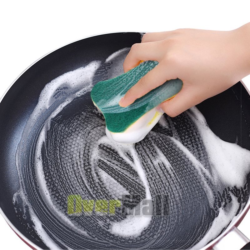 6-60 PCS Absorbent Non-Scratch Cleaning Scrub Sponges for Kitchen Dishes/ Pots