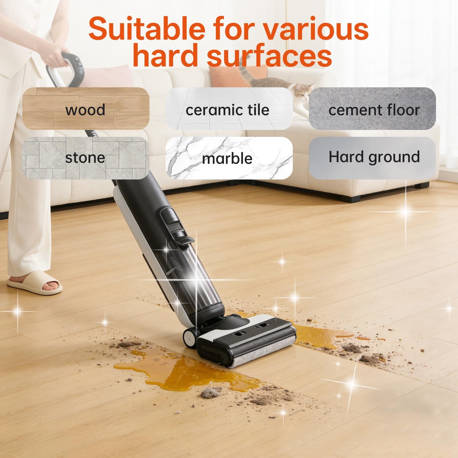 Floor Cleaning Solution Compatible With Tineco/Bissell/Dreame And Shark, Frag…