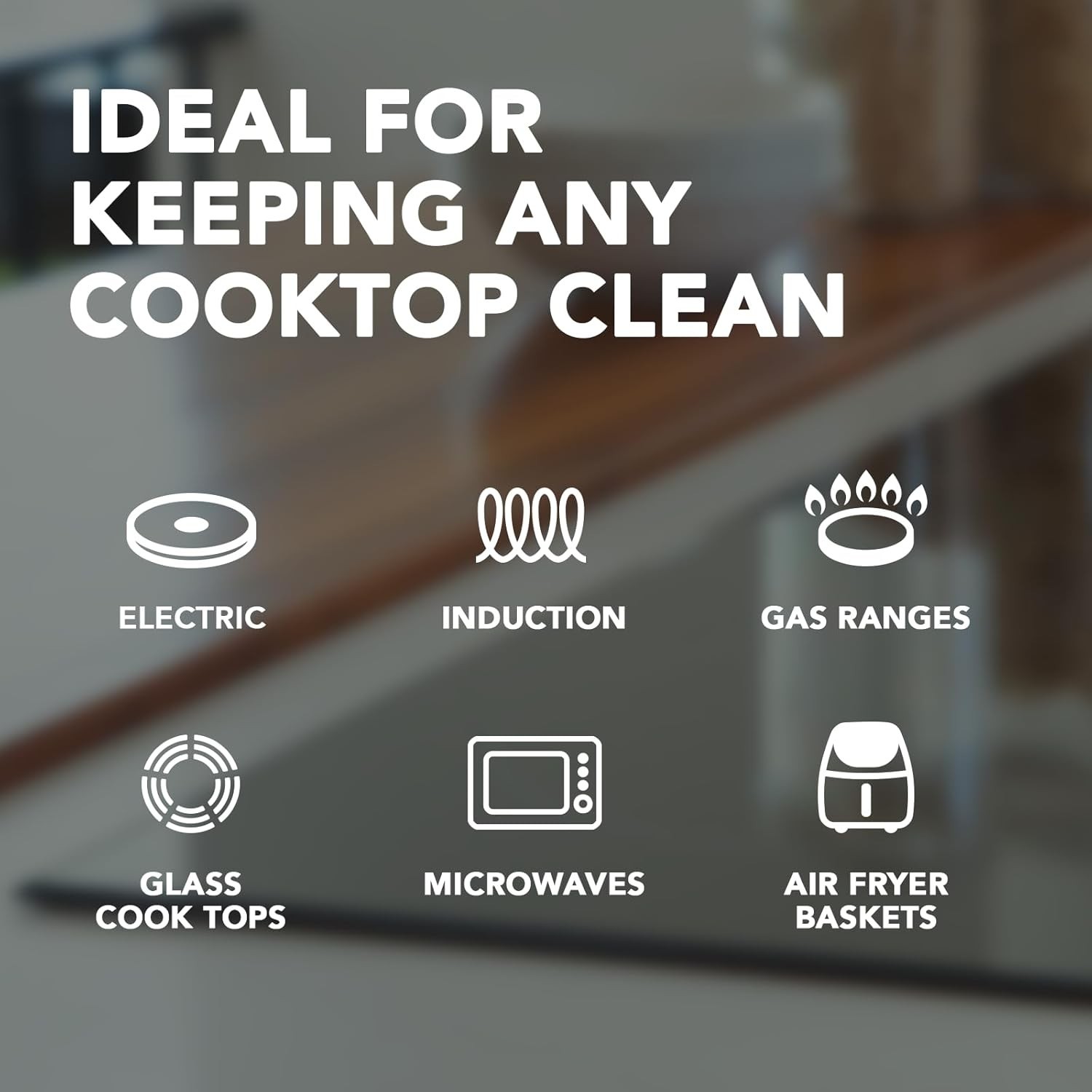 Glass Cooktop and Microwave Wipes – 2 Pack – Cleaner for Daily Use Profession…