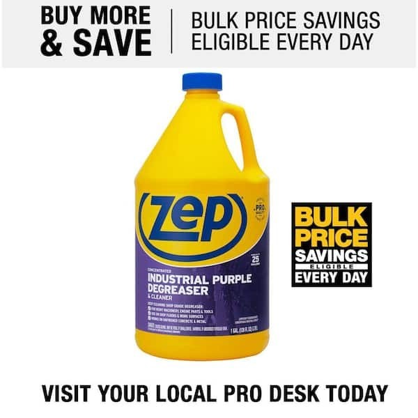 Zep Industrial Purple Cleaner and Degreaser Concentrate R45810 (Pack of 1/2/4)