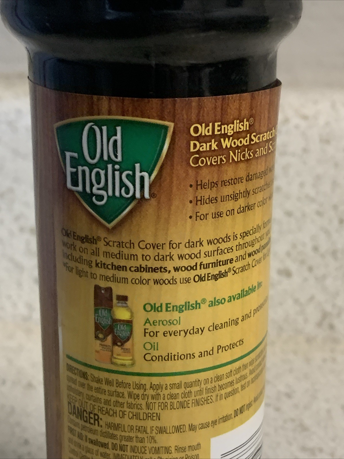 Old English-Scratch Cover “Dark Woods”, 8oz /236ML-Bottle- Original Concentrate