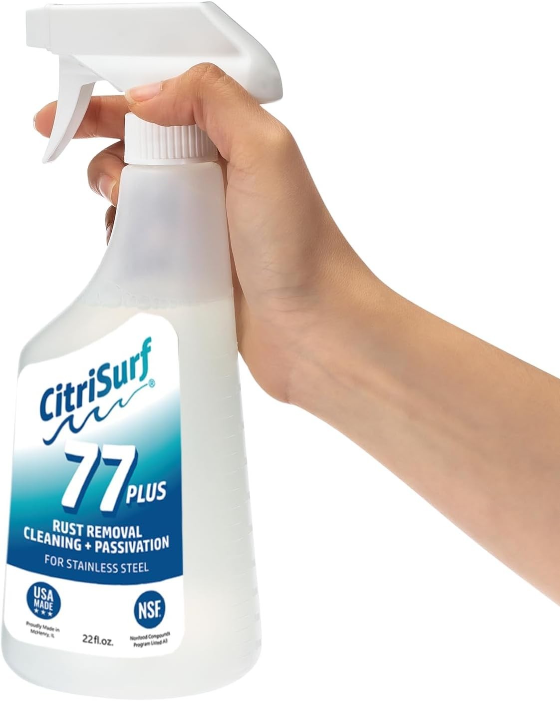 Stainless Steel Rust Remover Passivation Cleaner CitriSurf 77 Plus