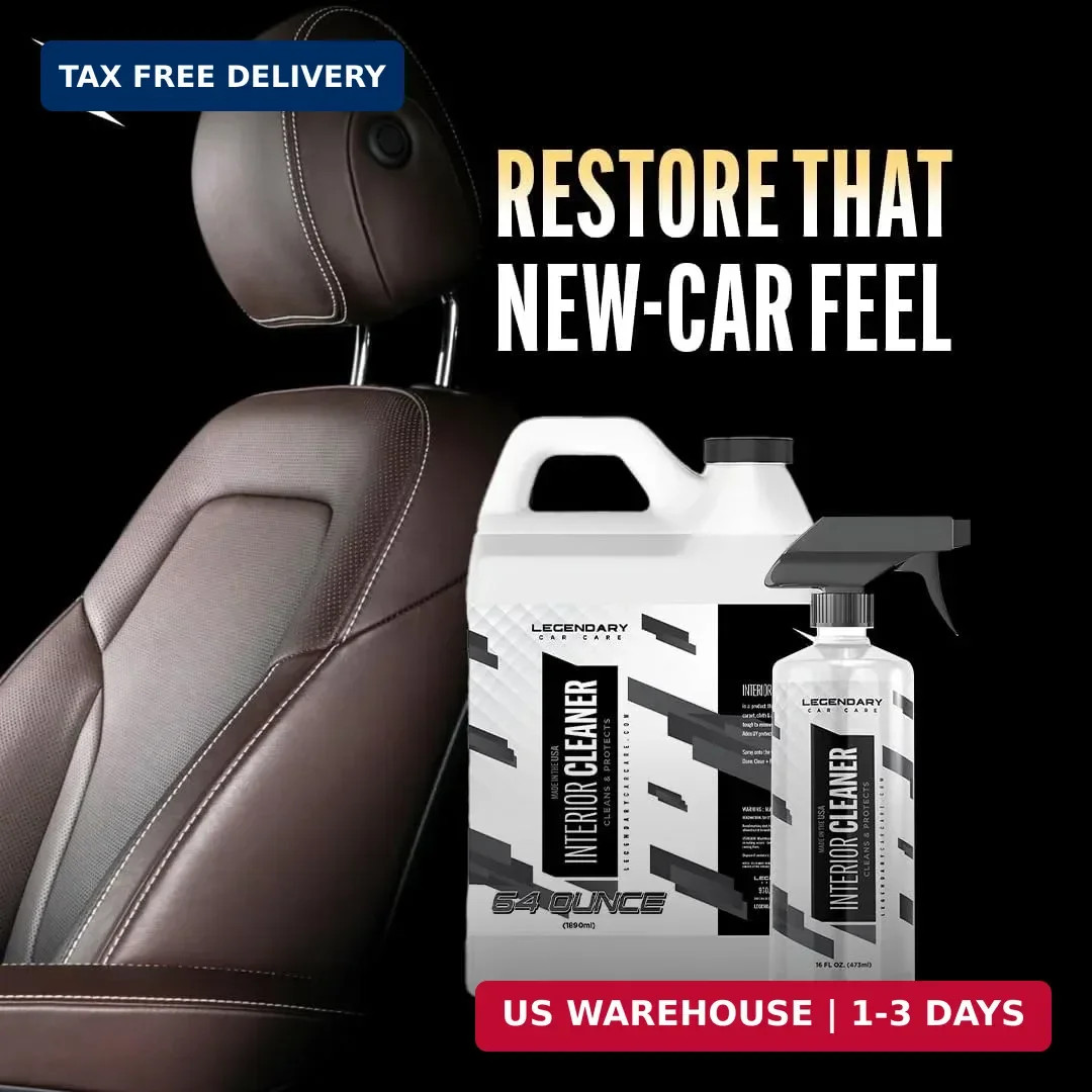 Legendary Interior Cleaner 16oz – All Purpose Interior Detailer & Carpet Cleaner