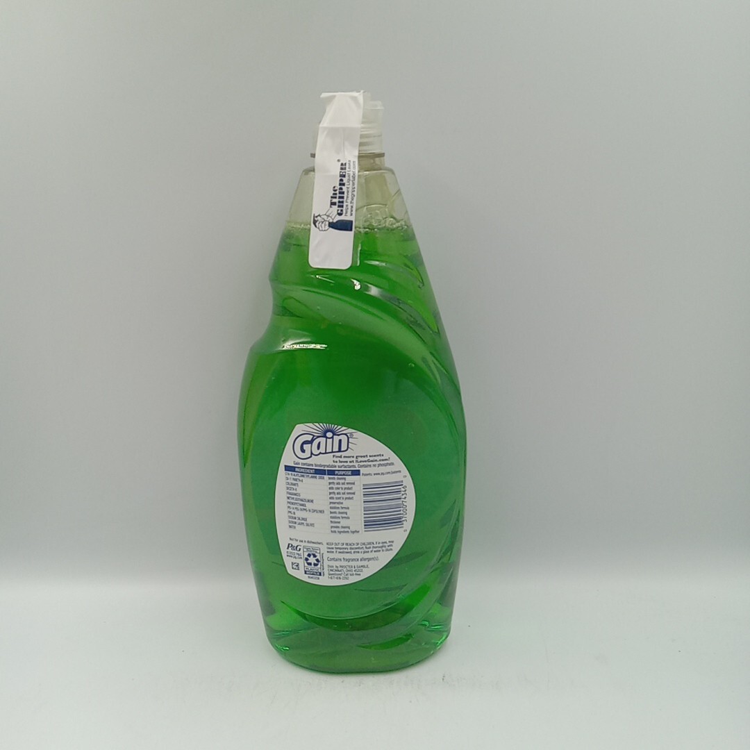 Pack of 1 Gain Ultra Liquid Dish Soap, Original Scent,38 fl oz…………….70