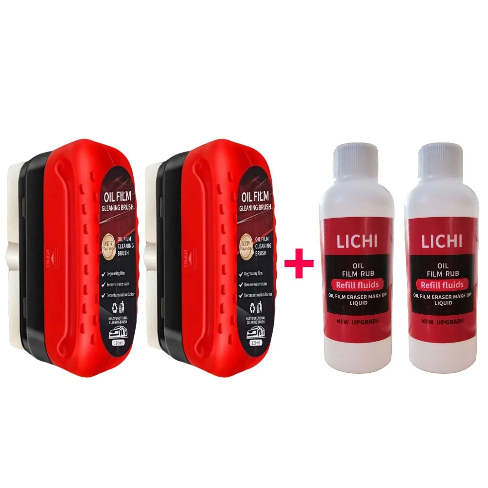 Car Glass Oil Film Remover Glass Cleaning Board Hydrophobic Glass Coating for Wi