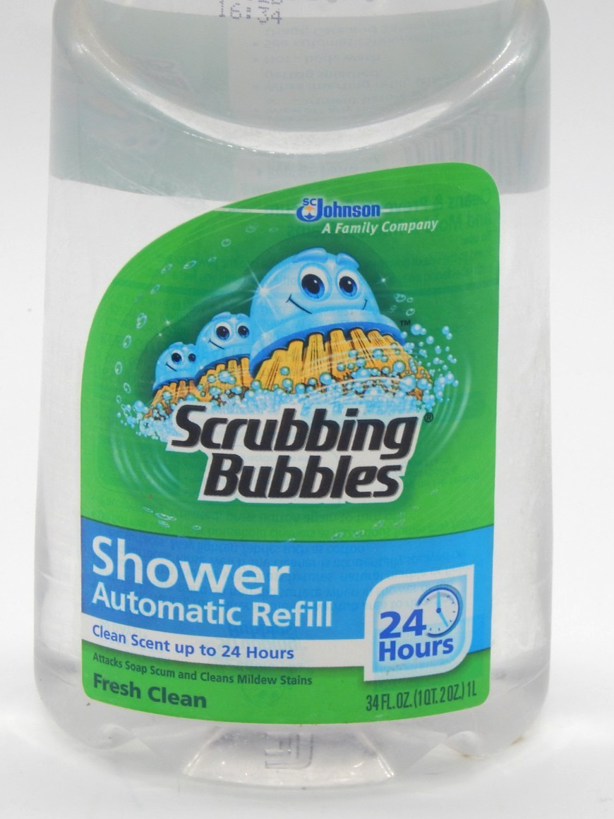 Scrubbing Bubbles Automatic Shower Cleaner Refill 34 oz Fresh Clean Scent New