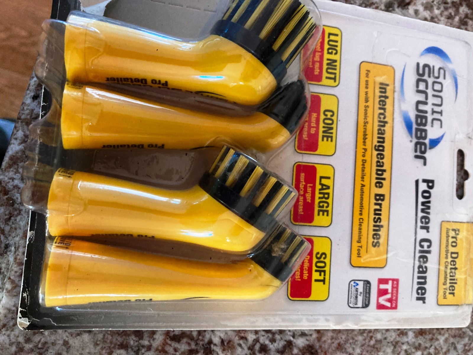 SONIC SCRUBBER BRUSHES