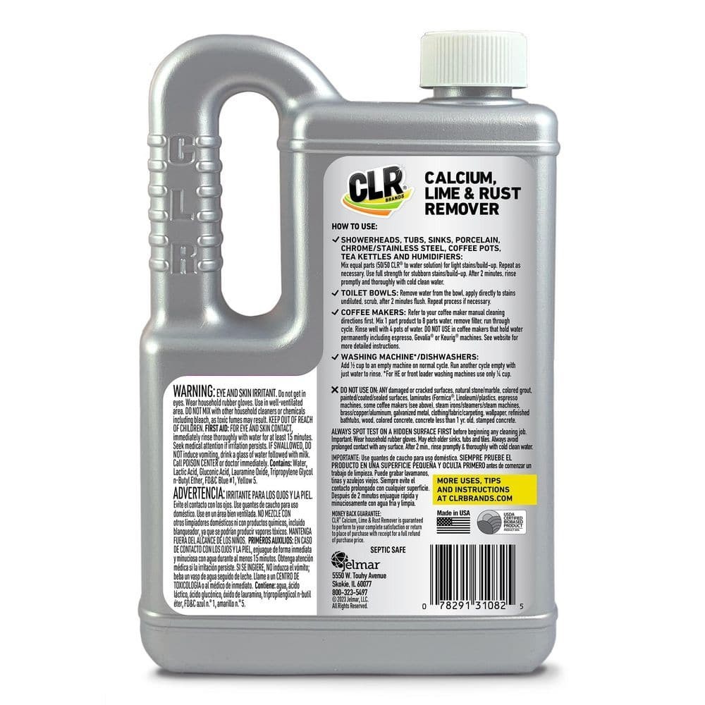 Calcium clr Lime Rust Limescale Stain Remover Cleaner 28 Oz