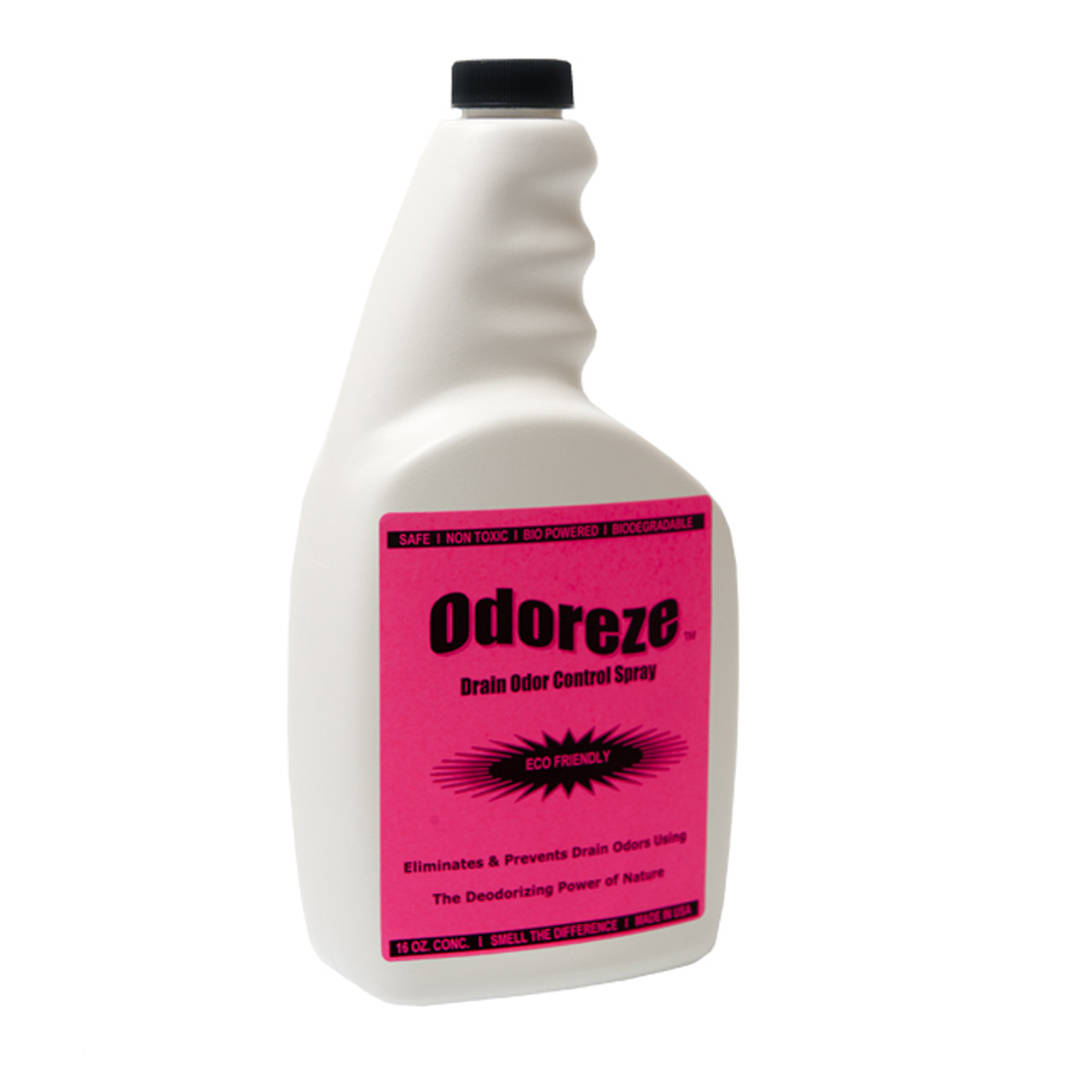 ODOREZE Natural Drain Smell Deodorizer: 32 oz. Concentrate Makes 128 Gallons
