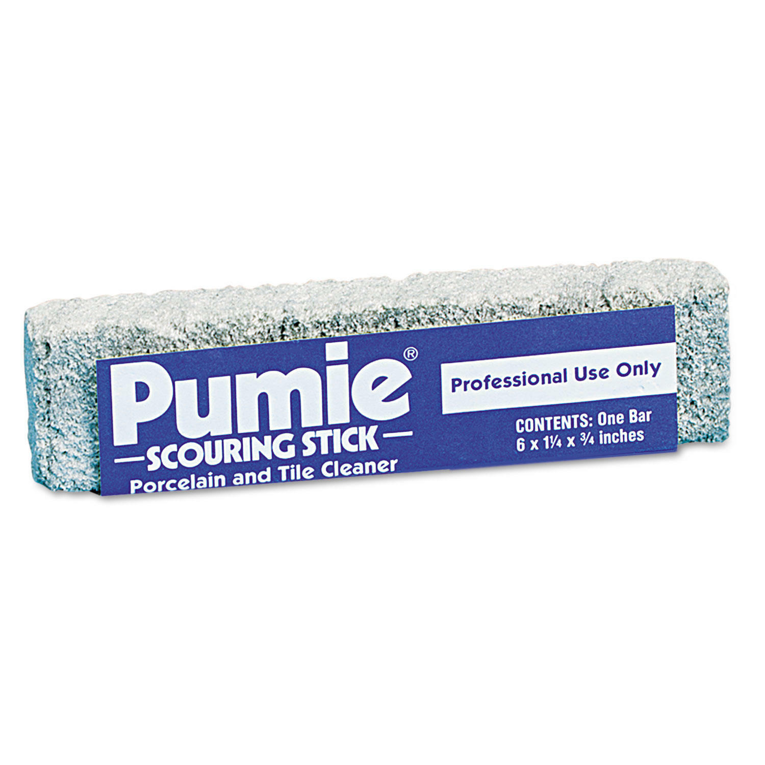PUMIE SCOURING STICK PORECLAIN/TILE CLEANER, 6″ x 1 1/4″ x 3/4″ (12 STICKS)
