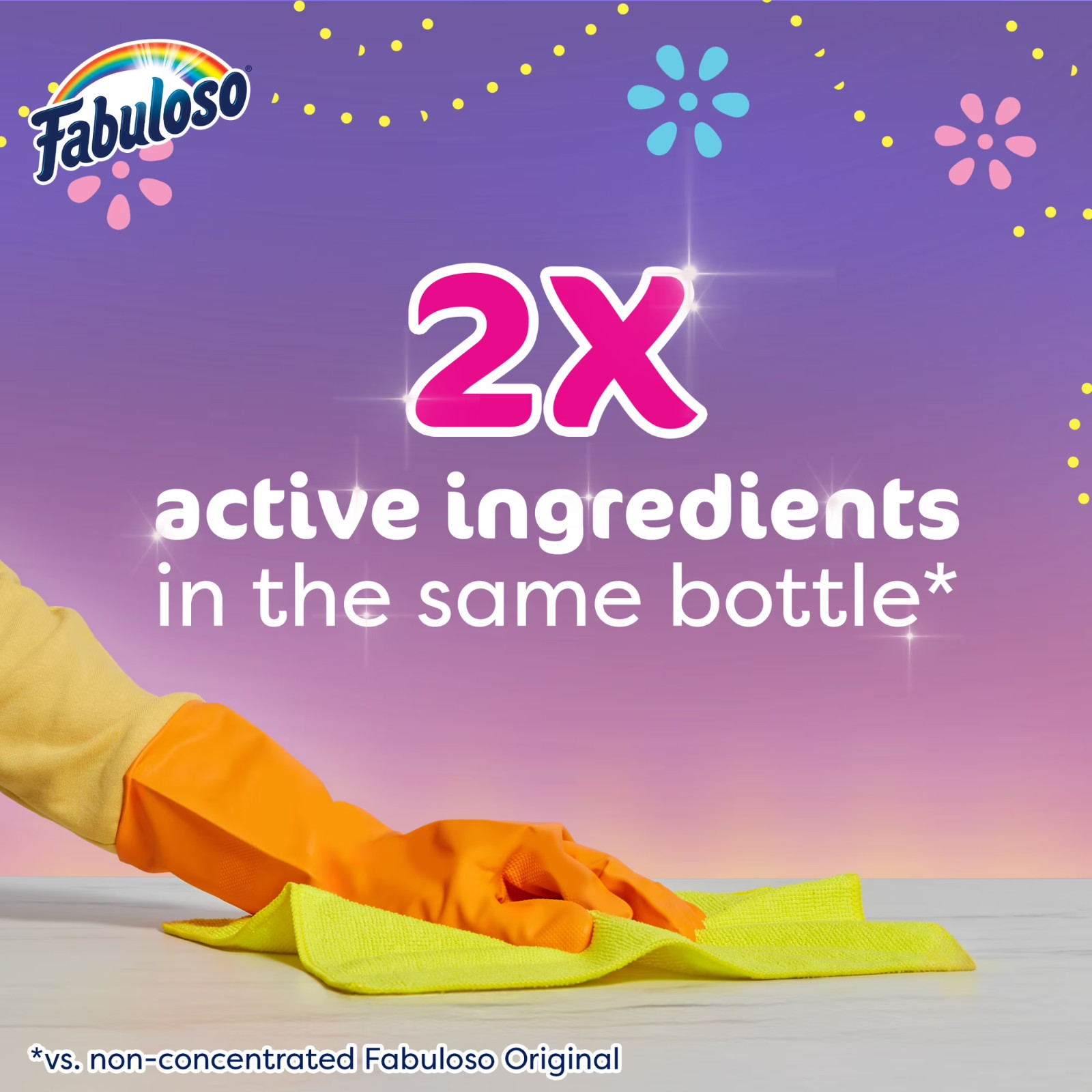 Fabuloso Multi-Purpose Cleaner, 2X Concentrated Formula, Limited Edition, Carnav