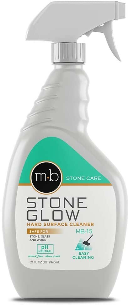 MB Stone Care – MB 15 Stone Glow Hard Surface Cleaner for Granite, Marble & More