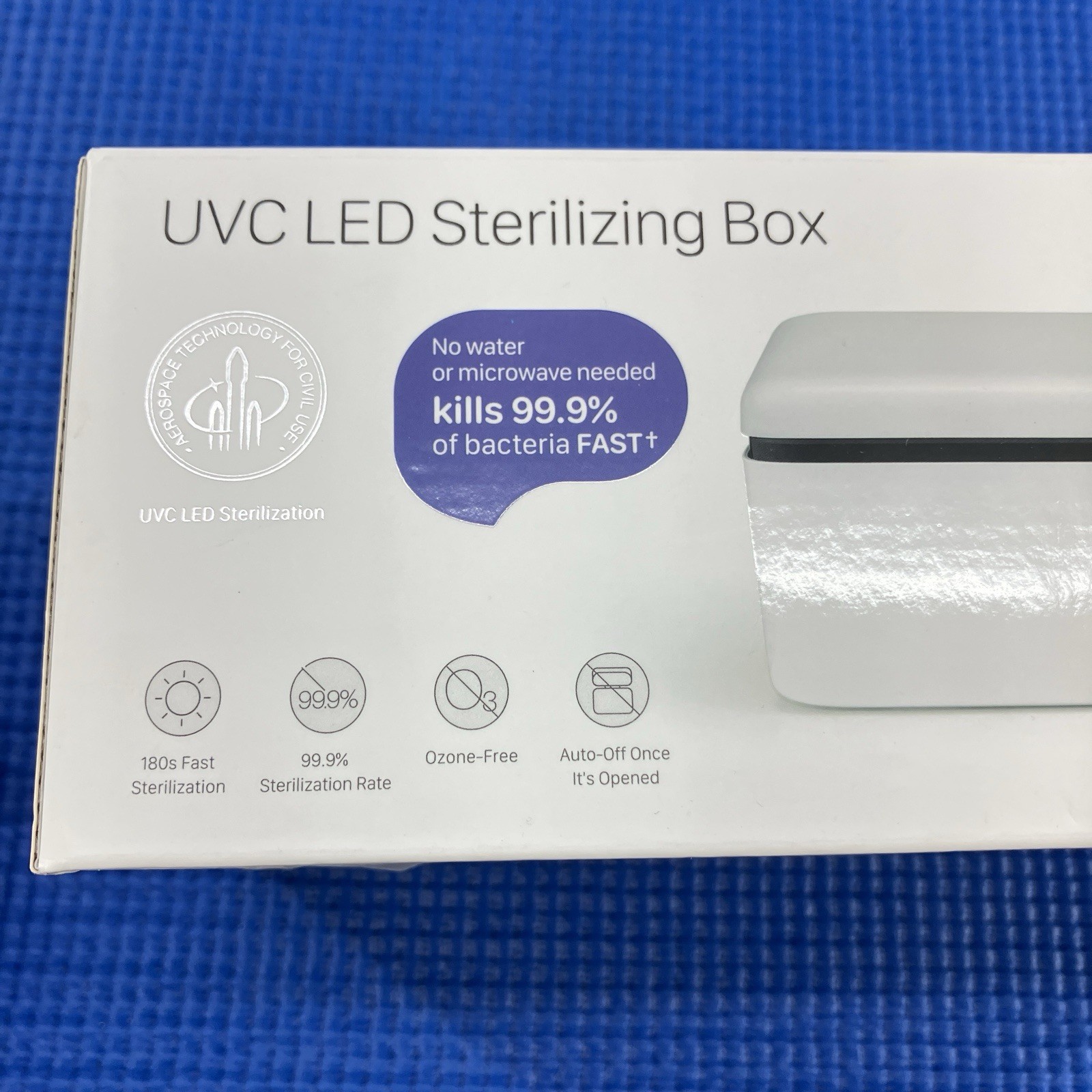 UVC LED Sterilizer Box Jewelry Glasses Phone Beauty Tool Disinfect S2 59S NEW