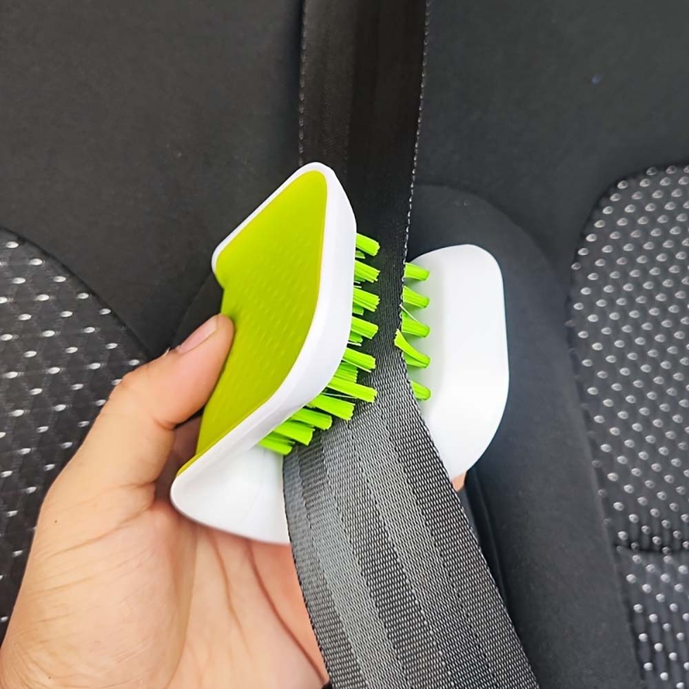 Non-Scratching Portable Easy-To-Use Easy-To-Clean Car Safety Belt Cleaning Brush