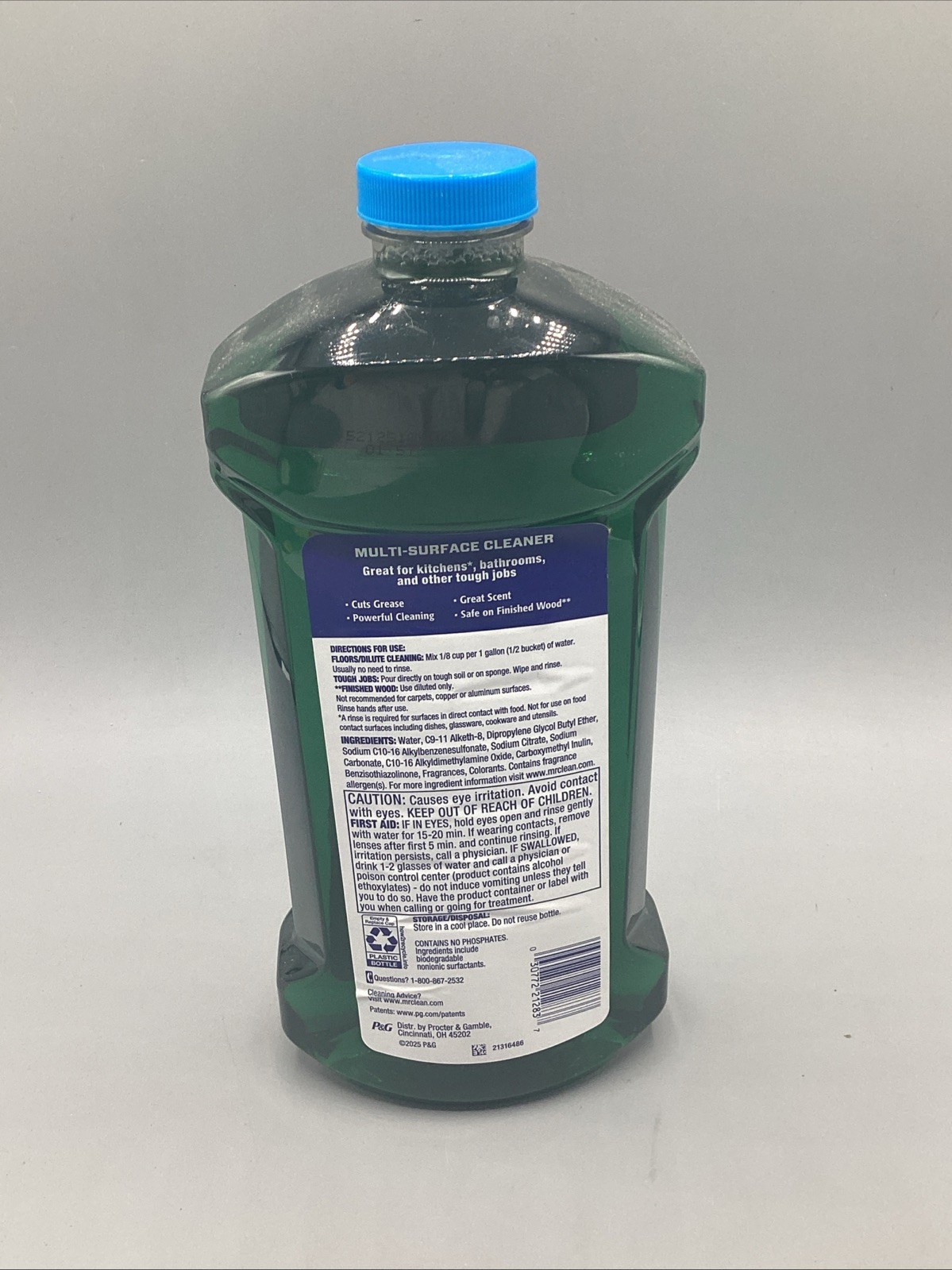Limited Edition Mr. Clean All Purpose Cleaner, Cleaning Liquid Fresh Pine 41oz