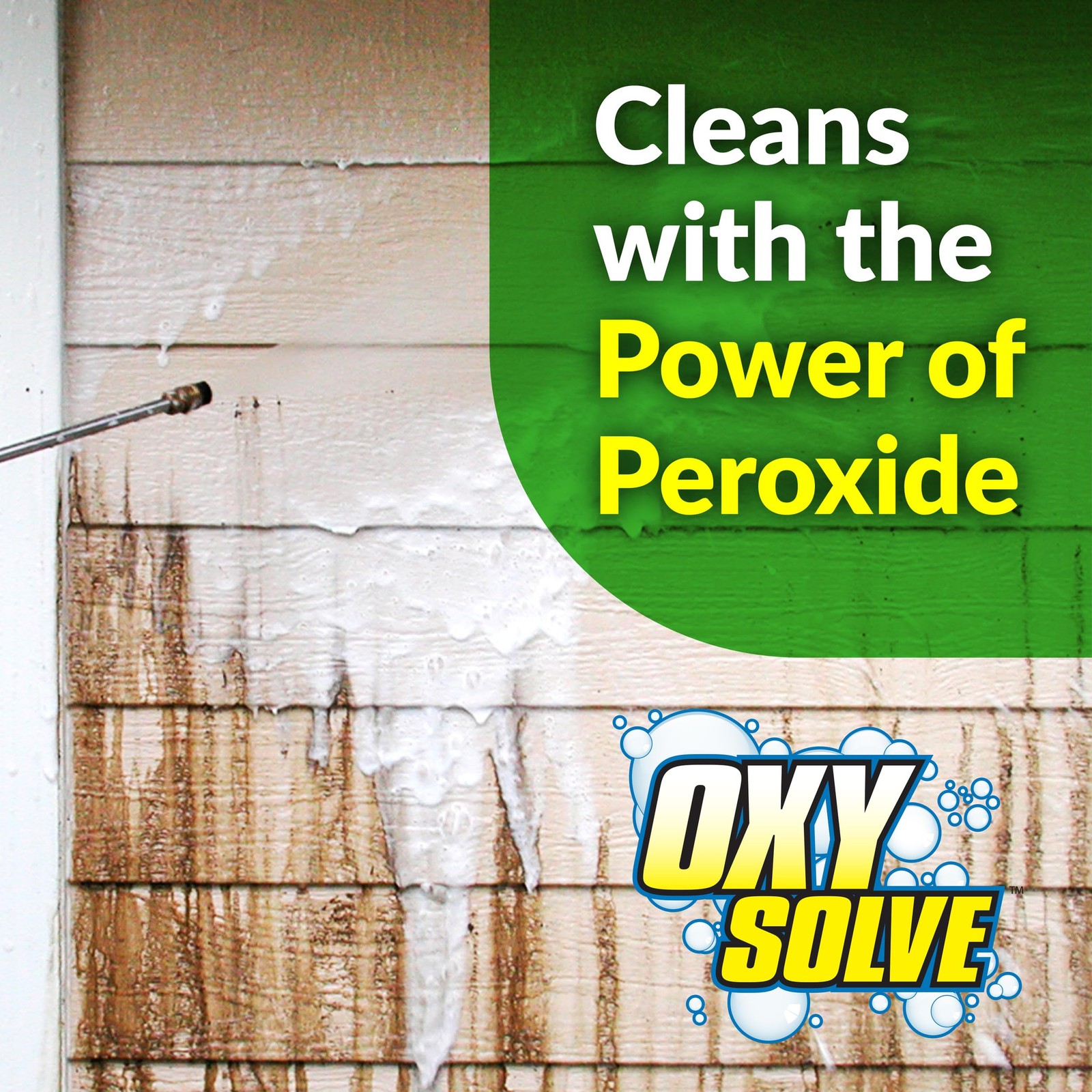 House Siding Cleaner Concentrate Peroxide Mold Mildew Vinyl Wood Brick 1 Gal