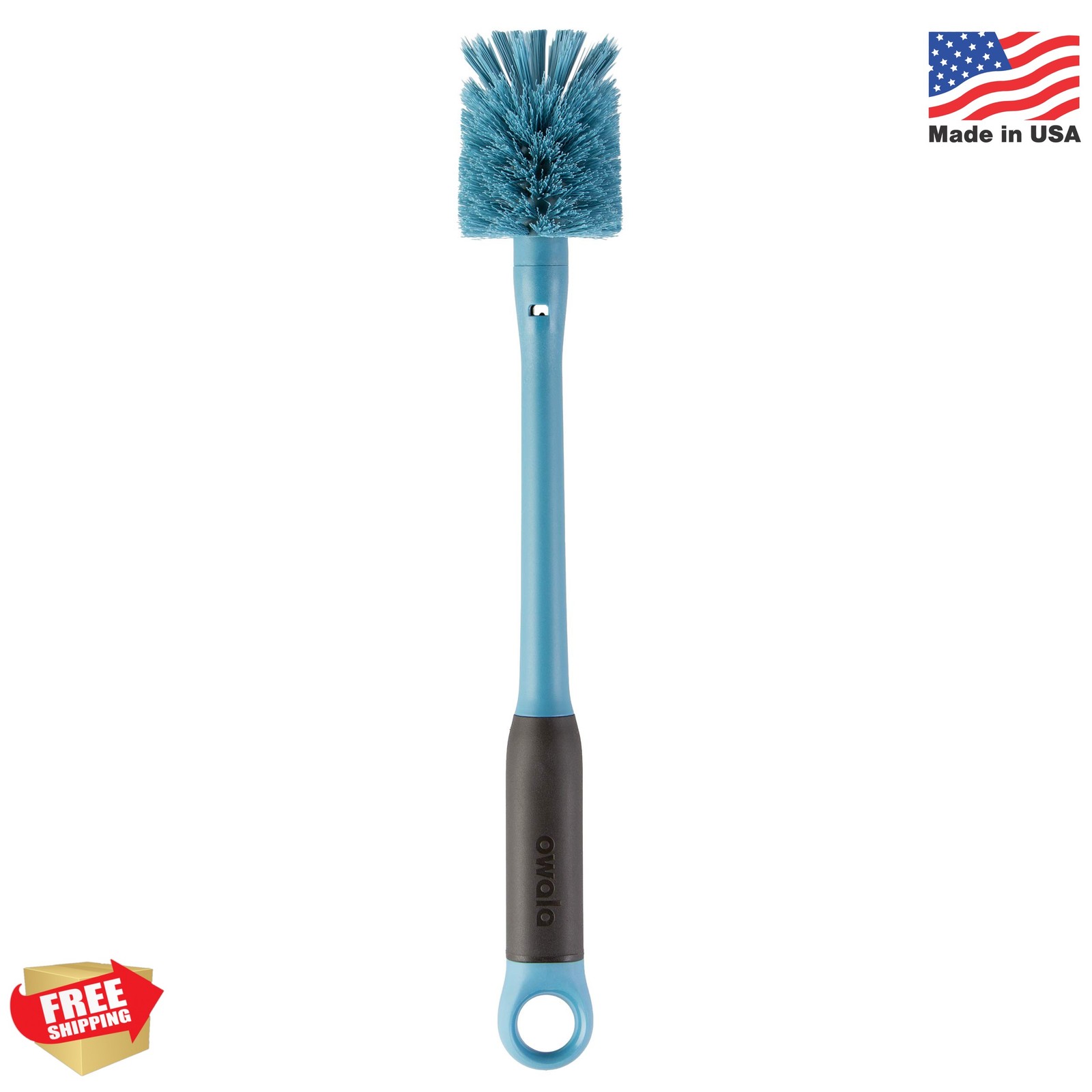 Owala 2-in-1 Water Bottle Brush Cleaner and Water Bottle Straw Cleaner Brush, Wa