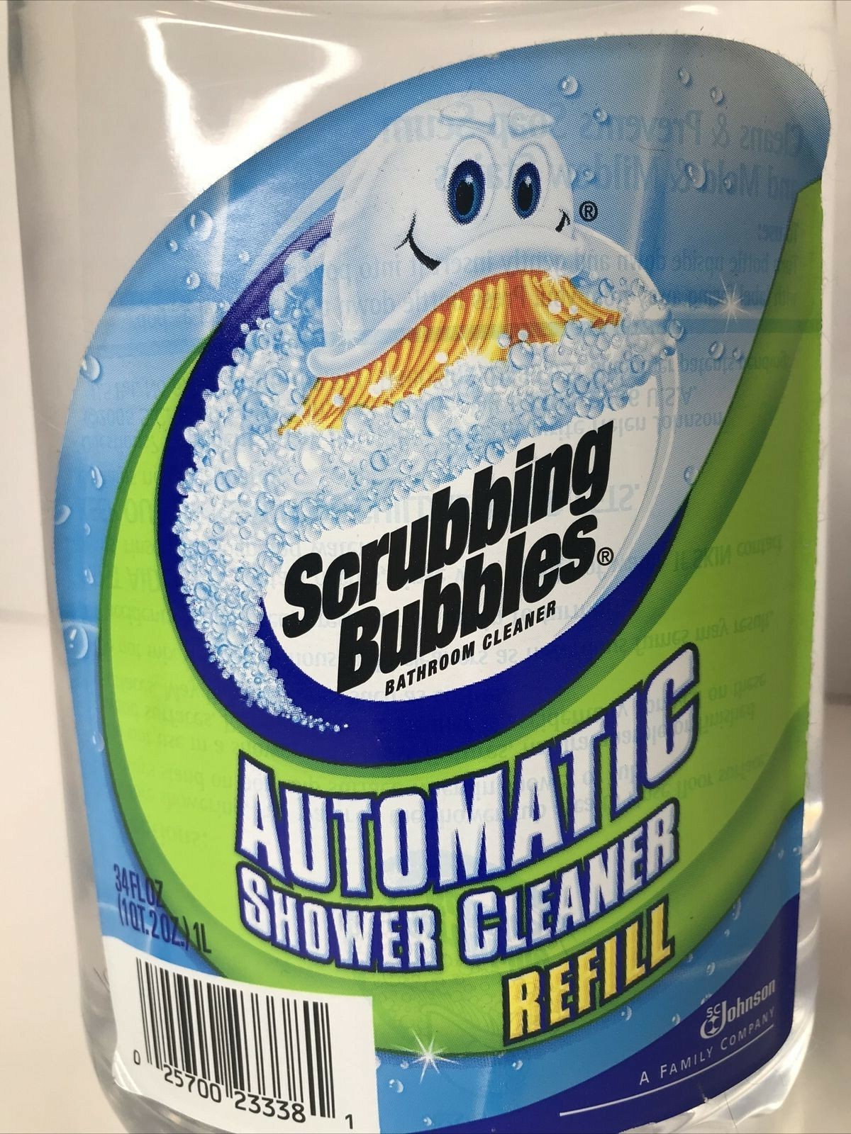 Scrubbing Bubbles Automatic Shower Cleaner Refill Original Scent 34 Fl Oz 90%