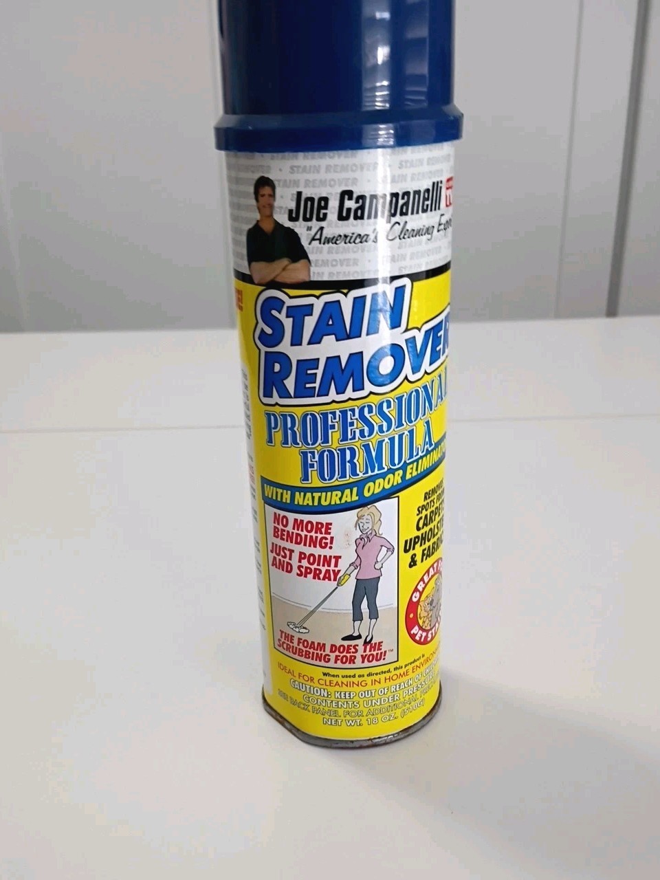 ORIGINAL CAMPANELLI Stain Remover Professional Formula Pet Stain Odor 18 oz NEW