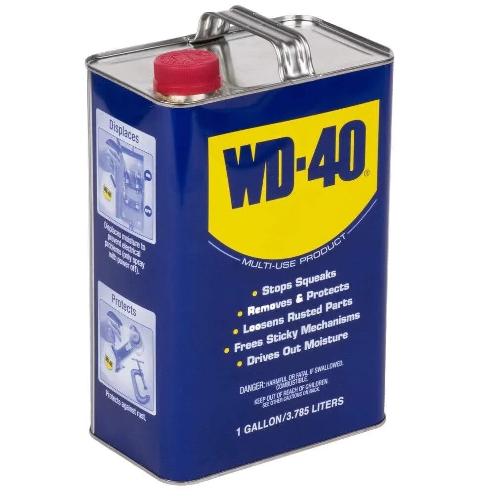 WD-40 Multi-Use Product Multi-Use Product Displaces Moisture, 1 Gallon