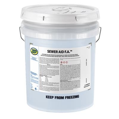 Zep Sewer Aid F.A. Alkaline Drain Opener – 40 Lbs (Each) – 167034- For