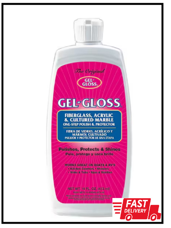 16 oz. Gel Gloss RV One Step Polish and Protector – Liquid Formula