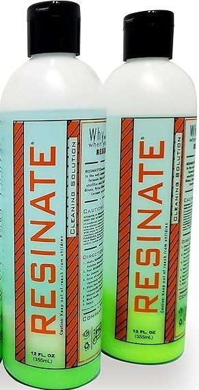 2-Pack Resinate Green Flower Glass Cleaner, 12oz Each