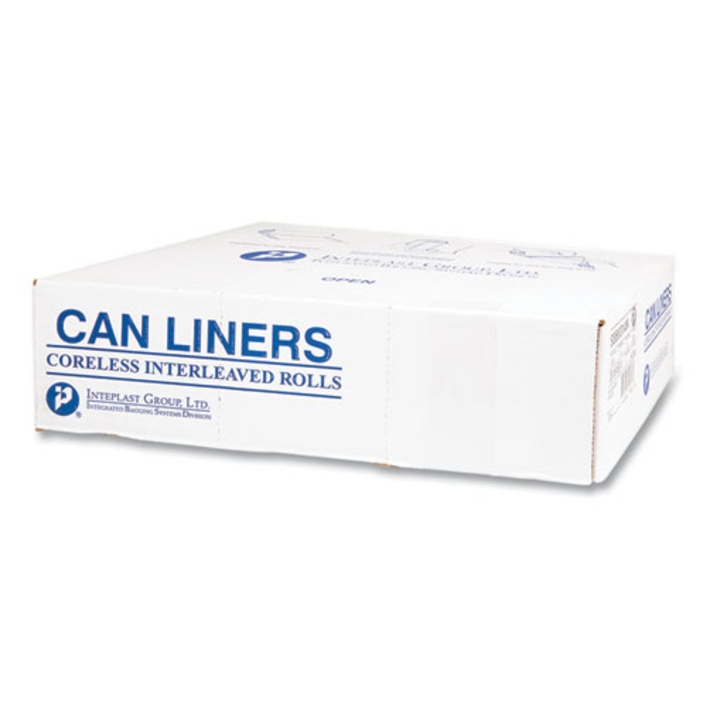 Inteplast Group S334016N 33 gal 16 microns Can Liner (25 Bg/Rl, 10 Rl/Ct) New