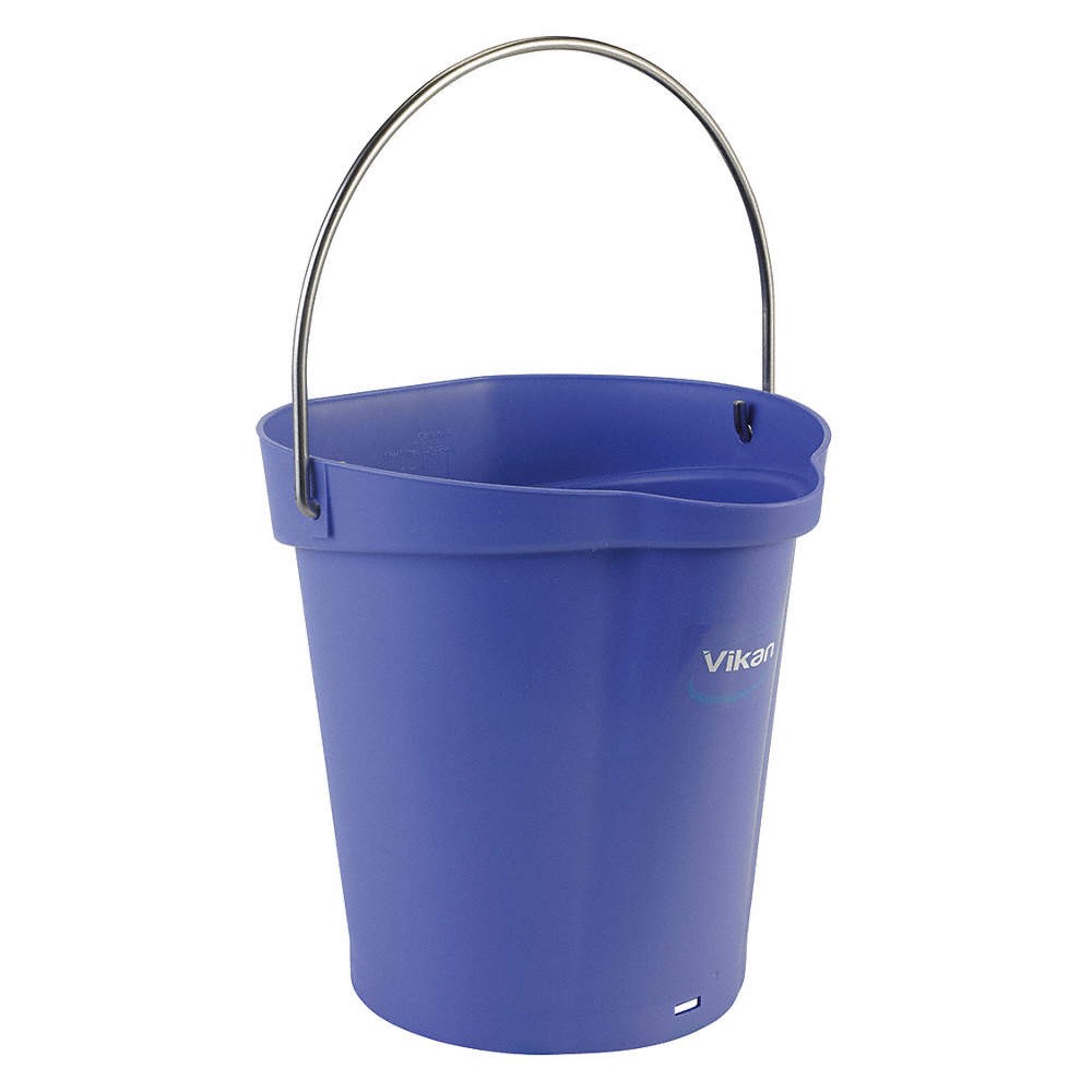 VIKAN 56888 Hygienic Bucket,1 1/2 gal,Purple 31CF50