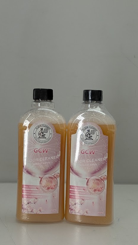 Pack of 2 GCW 500ml All Purpose Liquid Floor Cleaner Floor Bathroom Sakura Scent