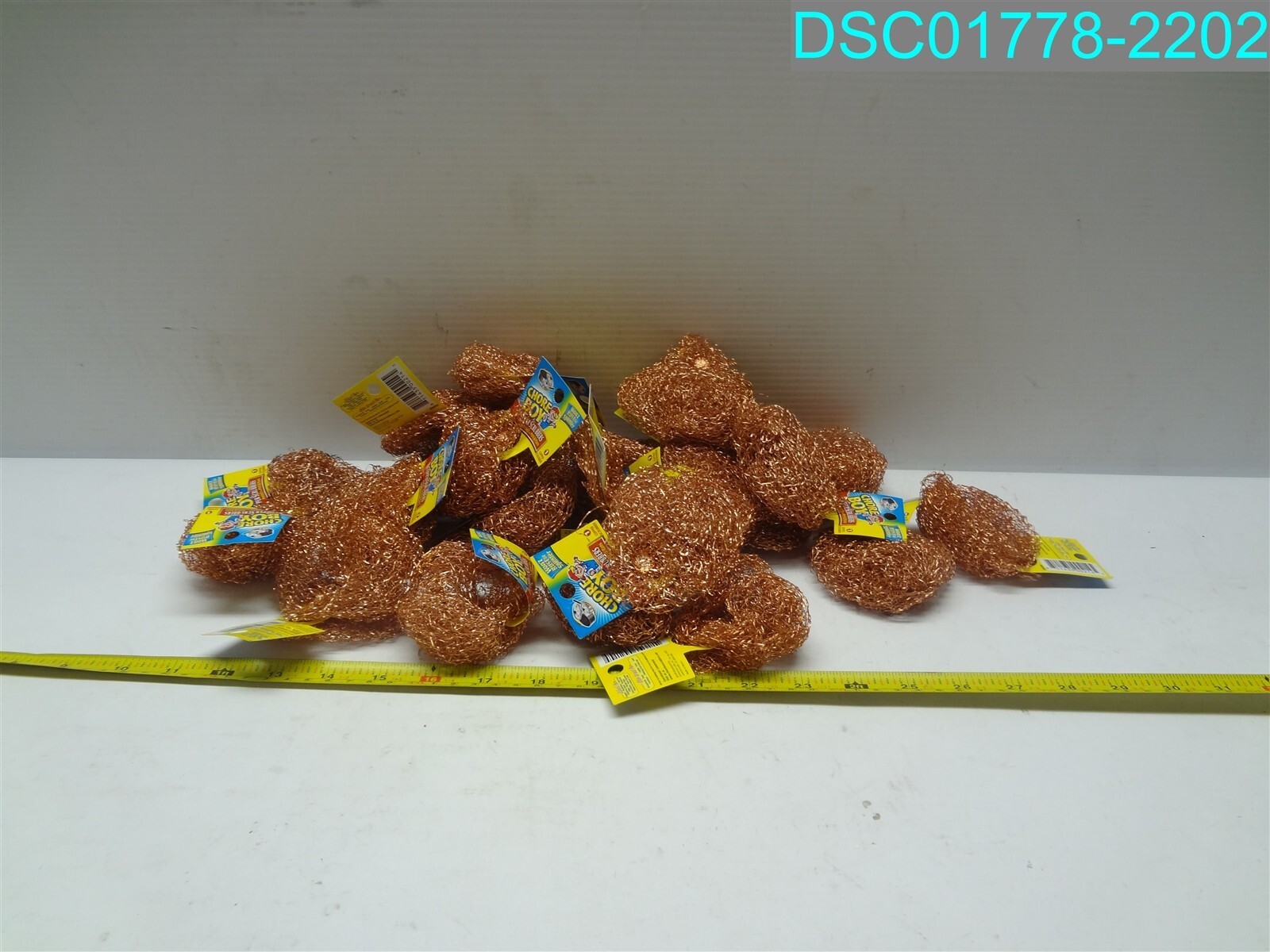 QTY=25: Chore Boy Ultimate Copper Scrubber Scouring Pad Pure Copper 811435002145