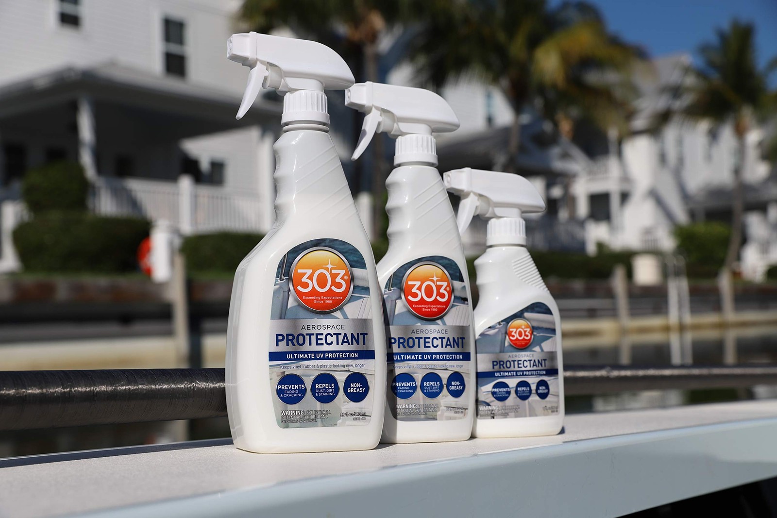 303 Products Marine Aerospace Protectant Spray UV Protection for Boat Vinyl &