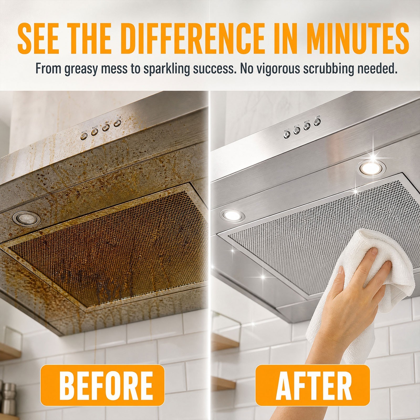 Tiktrove Grease Cleaner – Heavy Duty Degreaser for Oven Stove & Kitchen
