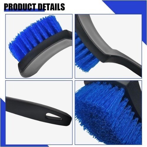 8.3×2.5 Inch Carpet Cleaning Brush, Scrub Brush for Floor Mats, Ca Color: Blue